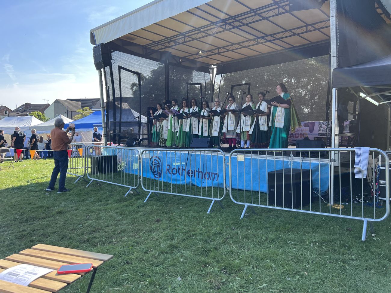 Accessible stage setup